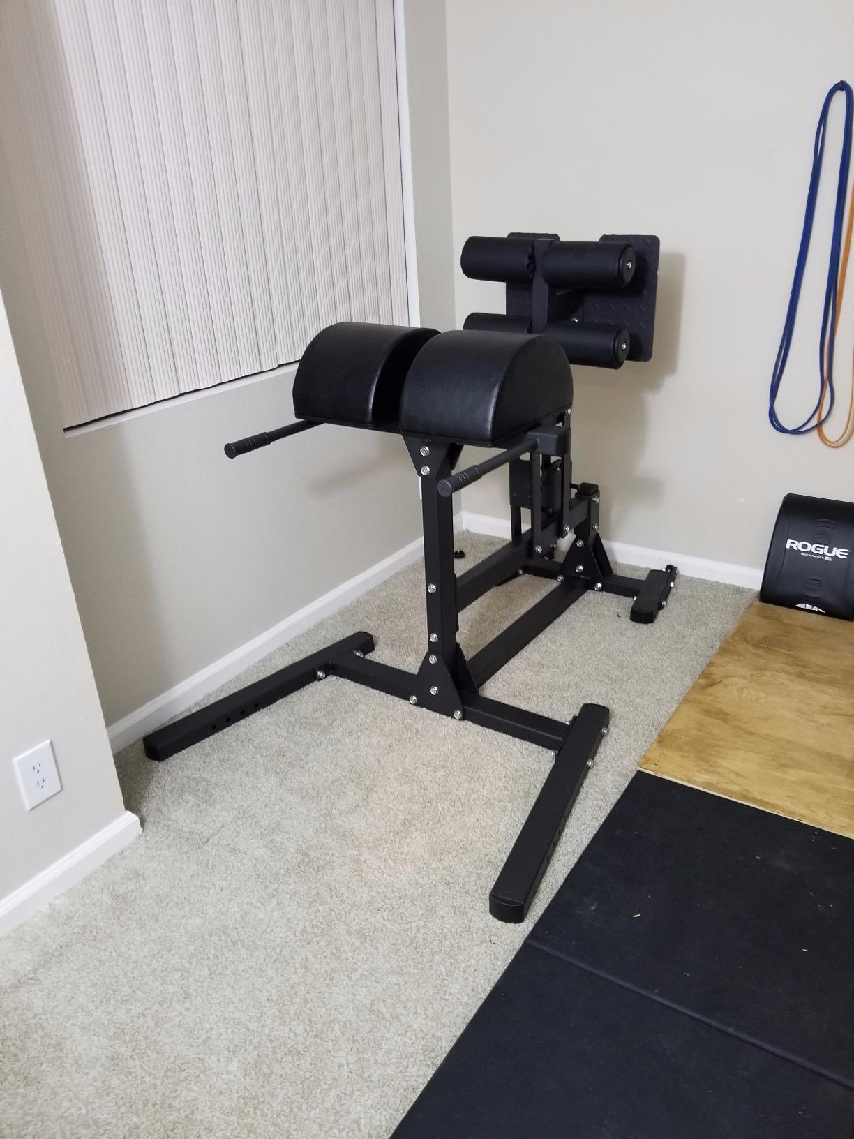 Titan Fitness Glute and Ham Developer, Adjustable GHD Machine, Comfortable Padding, Durable Steel Build, Workout Equipment for Commercial and Home Gym customer photo 1