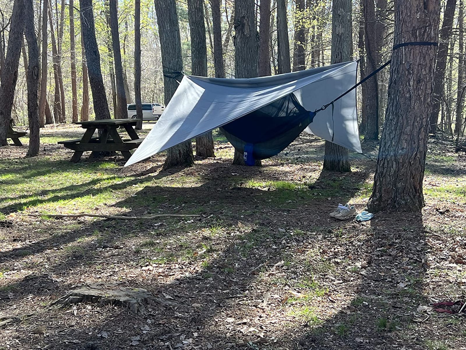 OneTigris Night Protector Ultralight Hammock Underquilt, Full Length Camping Quilt for Hammocks Warm 3-4 Seasons, Weighs only 25oz, Great for Camping Hiking Backpacking Traveling Beach customer photo 2
