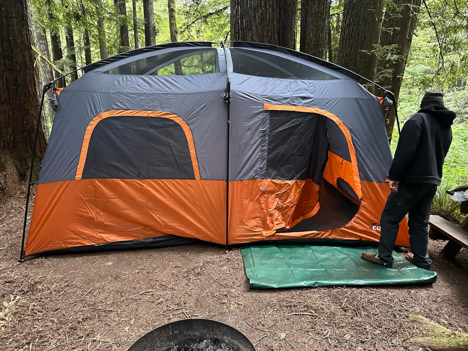 CORE Tent for Family Camping | 10 Person / 11 Person / 12 Person Large Multi Room Cabin Tents for Car Camping & Outdoor Adventures customer photo 2