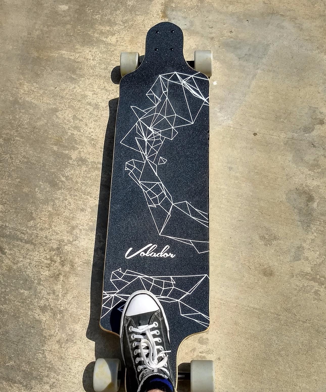 MINORITY Downhill Maple Longboard Skateboard | 40-inch Drop Trough Deck | Made for Cruising Ride customer photo 2