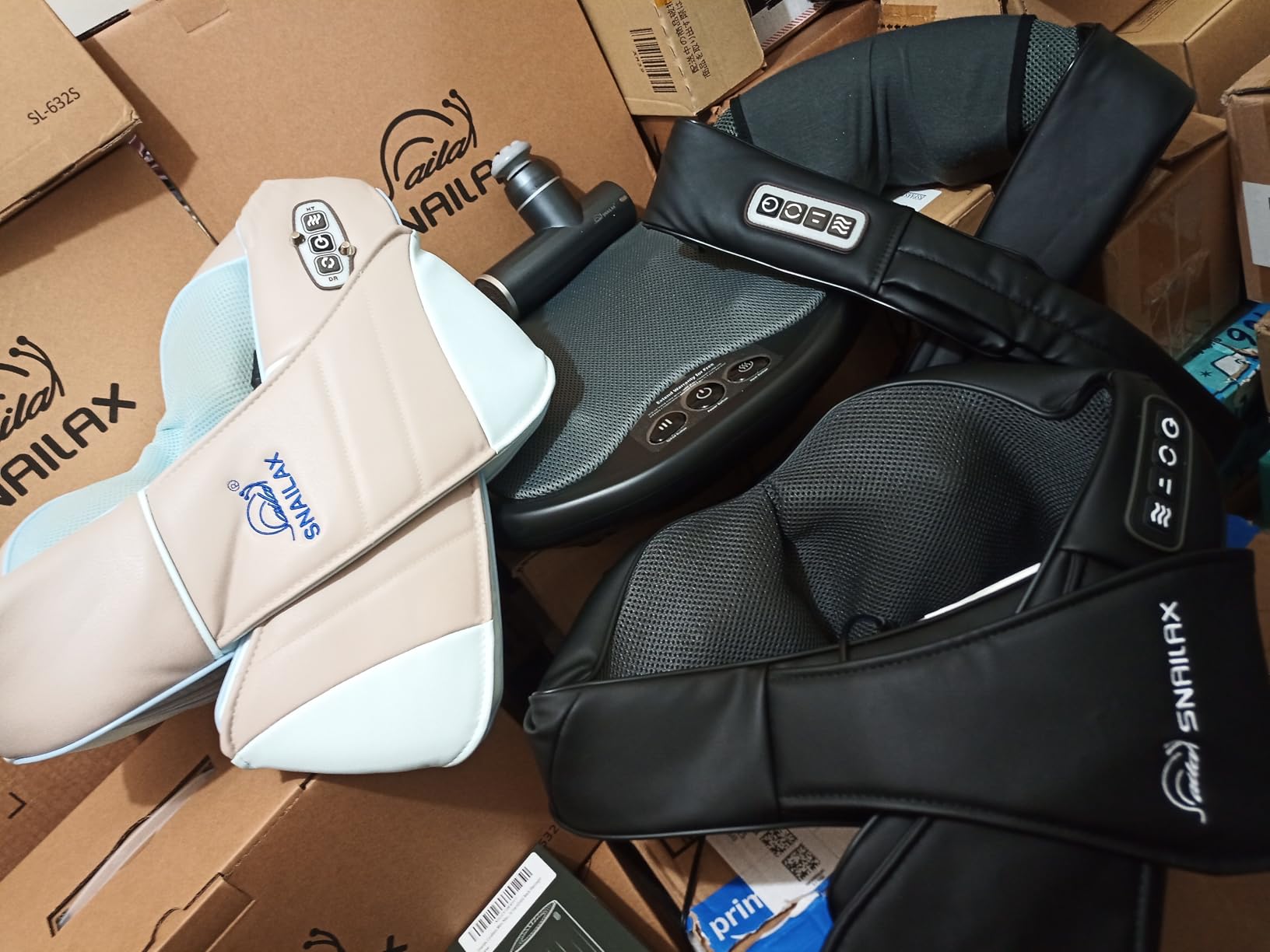 Shiatsu Neck & Shoulder Massager with Heat, Deep Tissue Back Massager customer photo 1