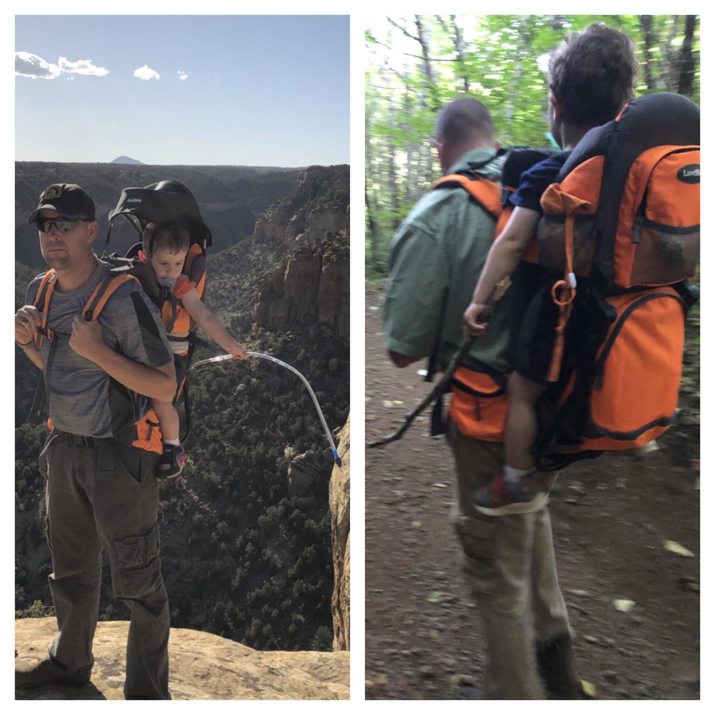 Hiking Baby Carrier Backpack - Toddler & Child Carrier customer photo 2