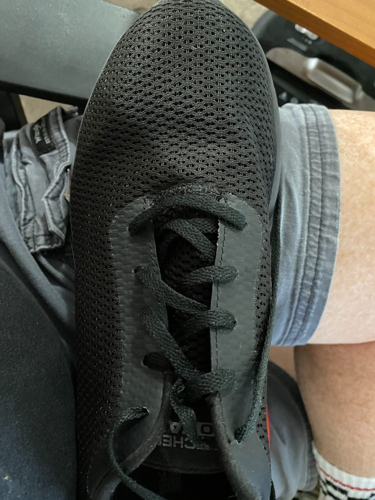 Skechers Men's Go Walk Max Effort Sneaker | 5GEN Cushioning, Goga Max Insole, Machine Washable, Breathable Mesh, Lightweight customer photo 1