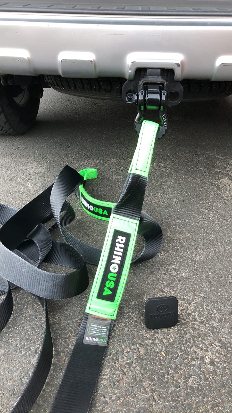 Rhino USA Recovery Combo Kit - 30ft Tow Strap & Shackle Hitch customer photo 1