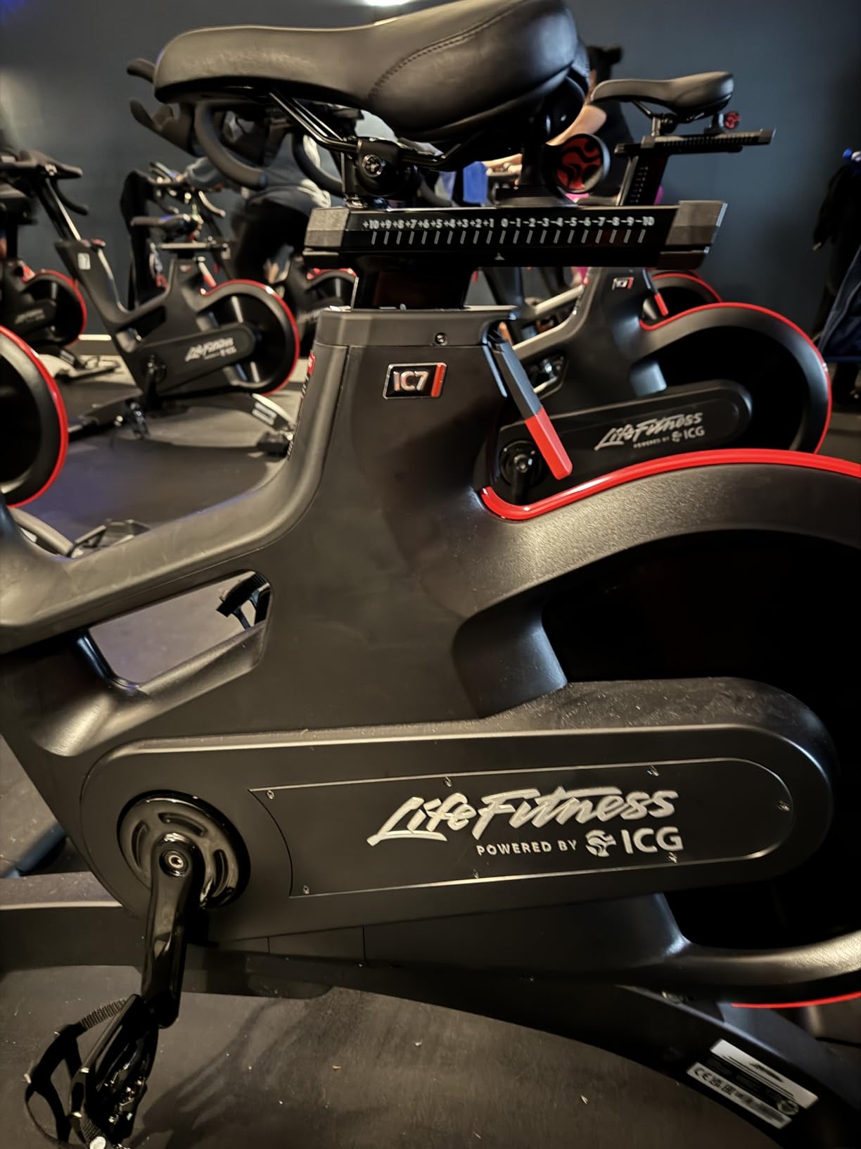 Life Fitness IC7 Indoor Cycle, Black customer photo 1
