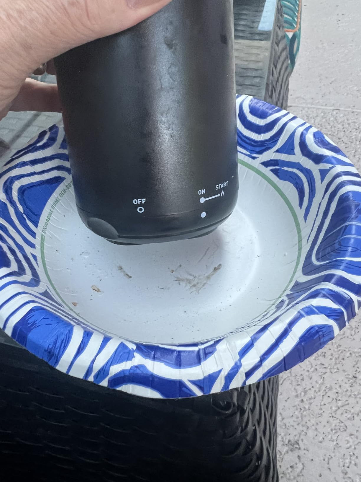 Thermacell Fuel-ZoneGuard Base Patio Shield Mosquito Repeller, Glacial Blue customer photo 1