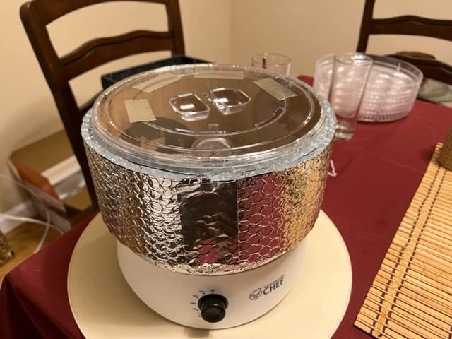 Commercial Chef Food Dehydrator, Five 9.25” BPA-Free Trays, CCD100W6, White customer photo 1