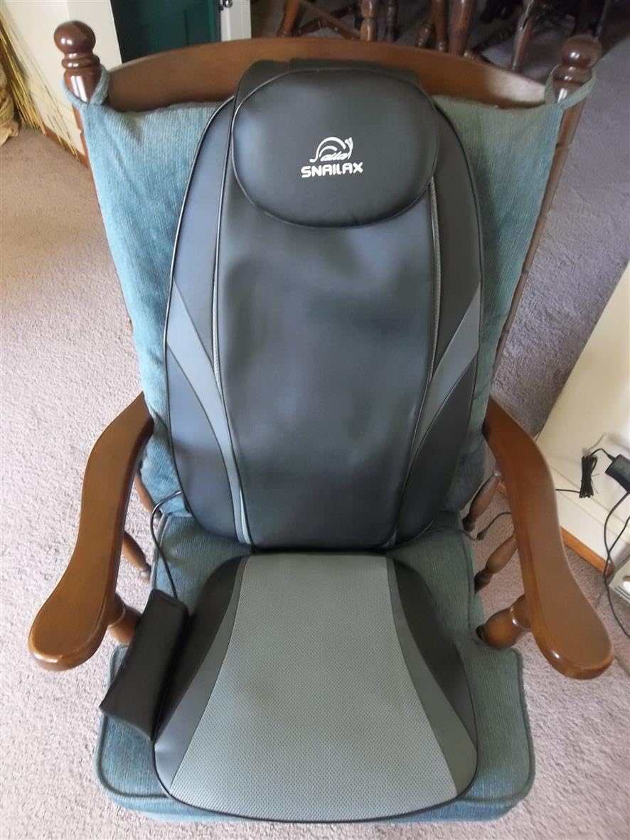 Snailax Shiatsu Back Massager with Heat, Massage Chair Pad Gift for Her Him customer photo 1