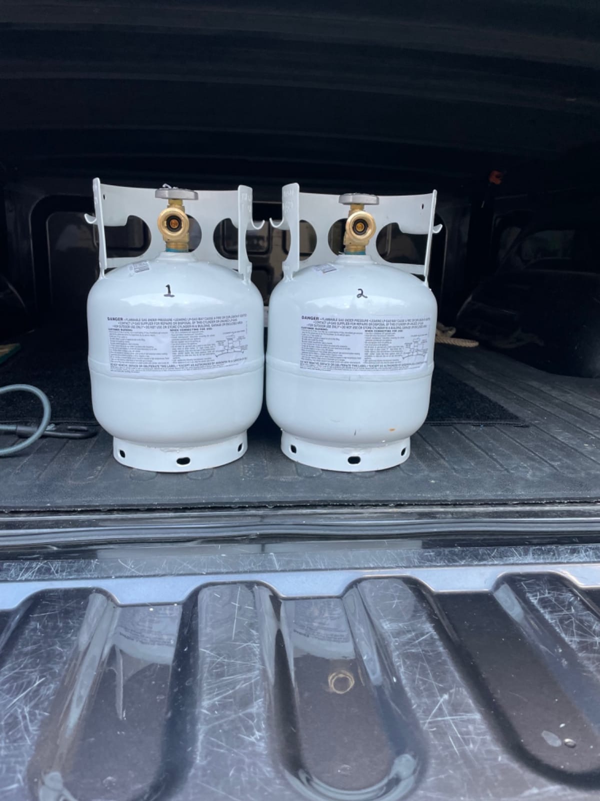 Flame King 5LB (1.25-Gallon Capacity) EMPTY Propane Tank, with OPD Valve customer photo 2