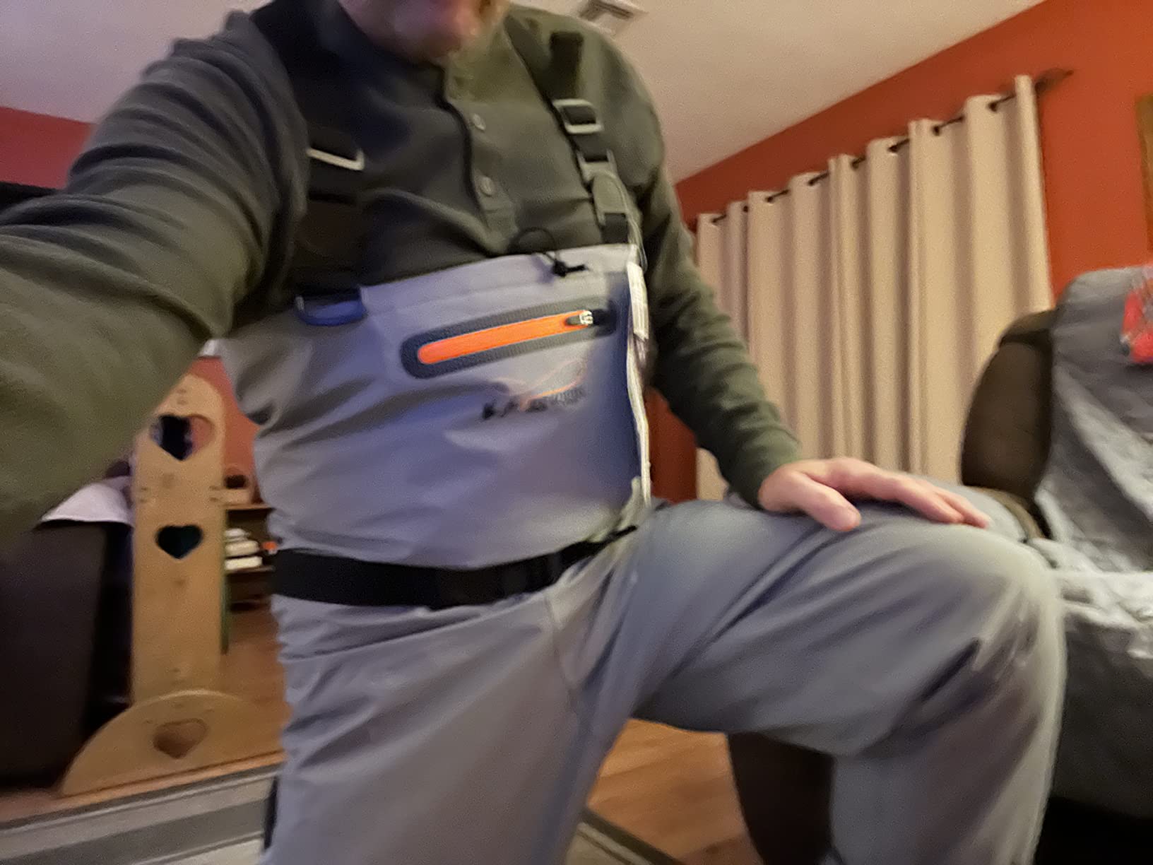 FROGG TOGGS Canyon II Waterproof Chest Fishing Waders, Stockingfoot customer photo 1