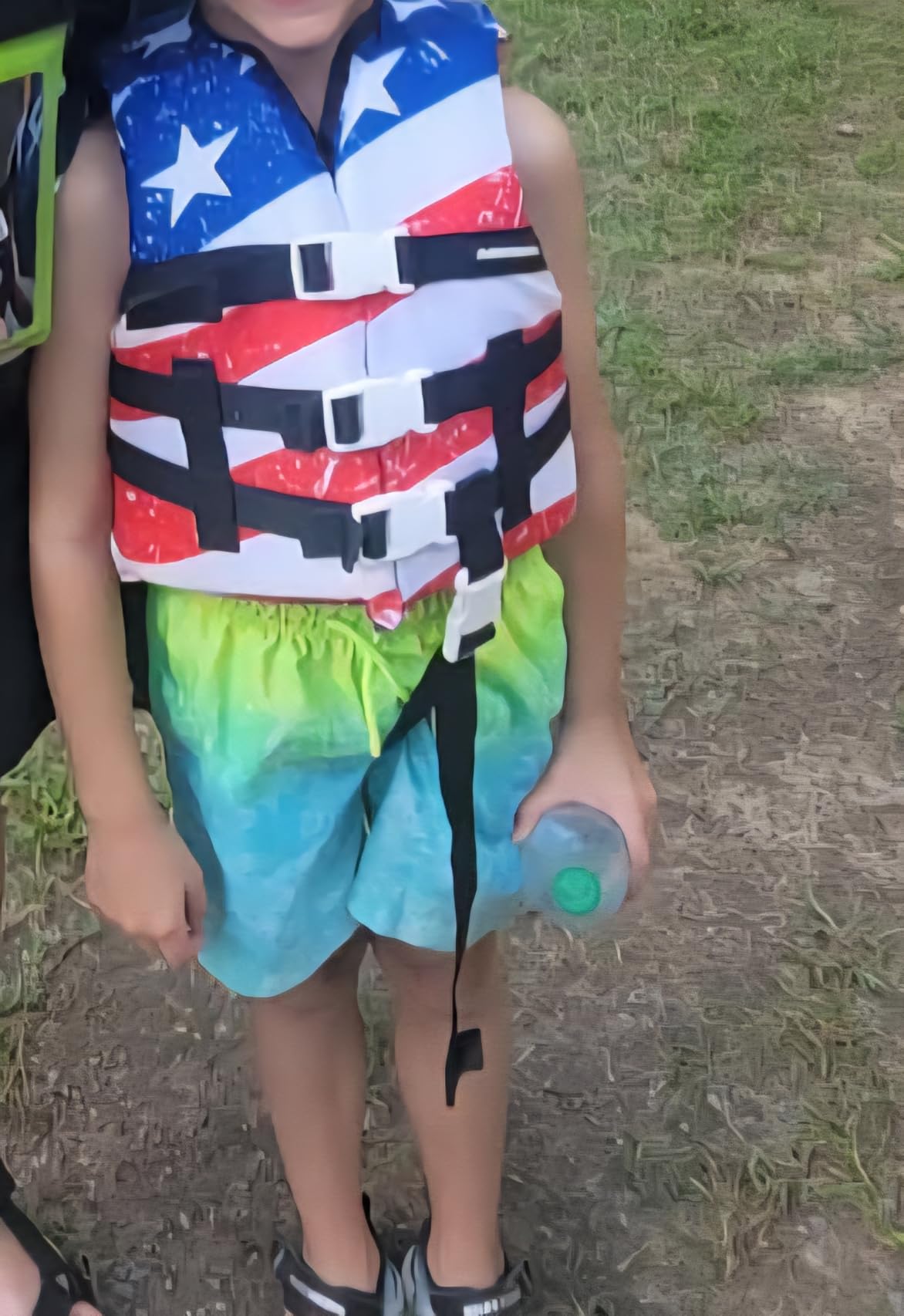 Sportstuff Stars & Stripes Life Jacket for Adults & Kids - USCG Approved Life Vest for Men, Women, Youth & Child, Open-Side Watersports Vest for Boating, Tubing & Swimming customer photo 2