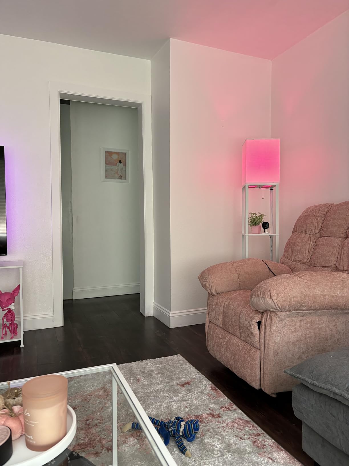 SUNNEST LED Color Changing Light Bulb, 820LM Dimmable E26 10W RGBW, Mood Light Bulb with Timing Remote, 120 Colors Screw Base Lights for Home Decor, Bedroom, Stage, Party customer photo 2