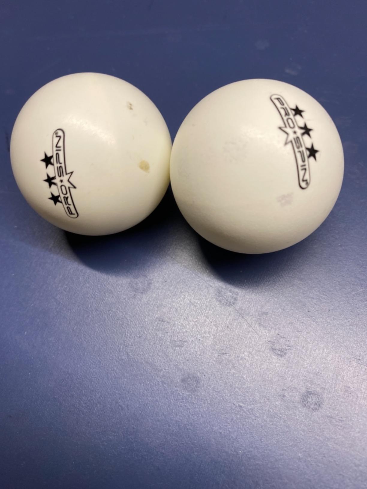 PRO-SPIN High-Performance Ping Pong Balls (12/24/60 Pack Sizes) | White 40+ Table Tennis Balls | Premium ABS Plastic | Professional Quality | Official Size & Weight | Indoor & Outdoor Games customer photo 1