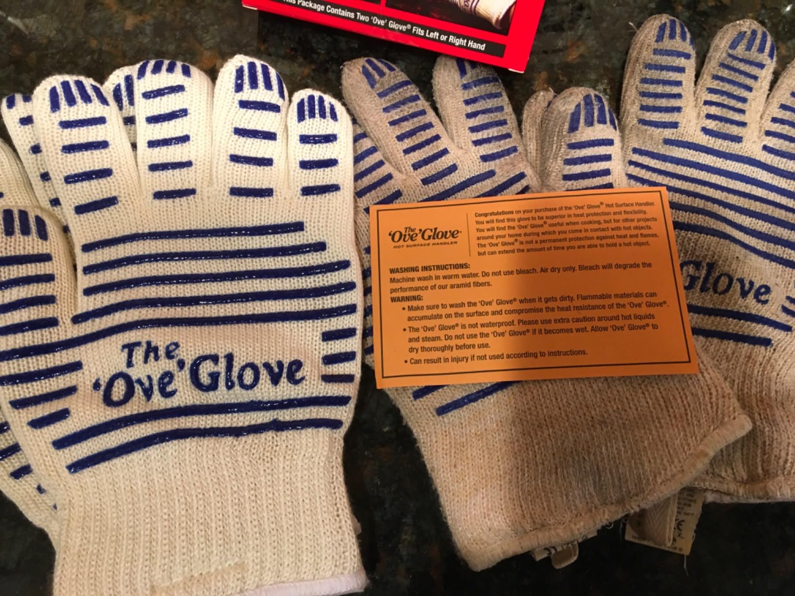 The Ove Glove - Superior Heat & Flame Hand Protection - Pack of 2 Oven Mitts customer photo 1