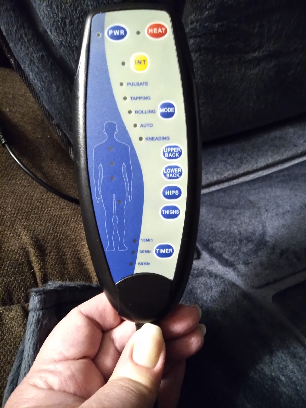 Snailax Vibration Back Massager with Heat, 2026 Upgraded Chair Massage Pad customer photo 1
