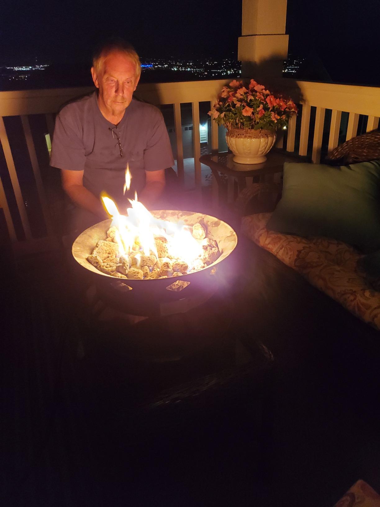 Giantex Portable Propane Fire Pit, 19
