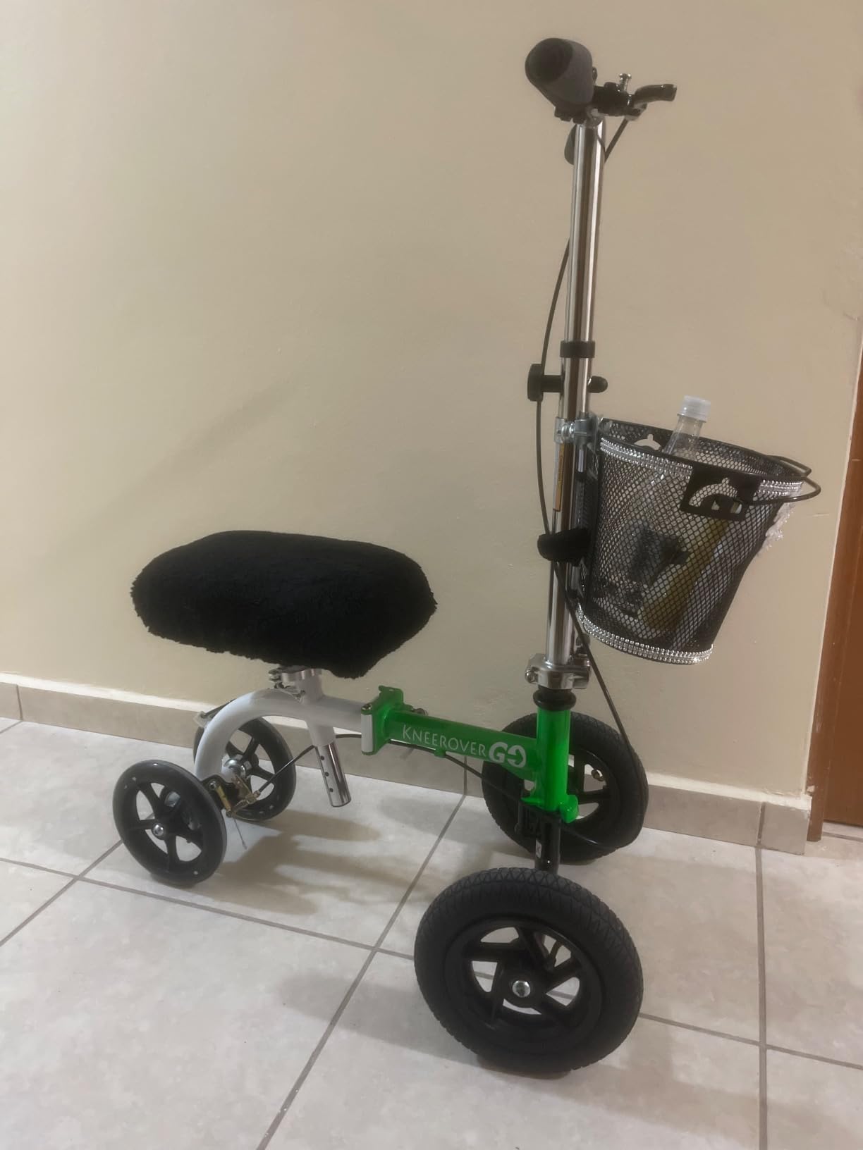 KneeRover GO Hybrid Knee Scooter for Adults, Green customer photo 1