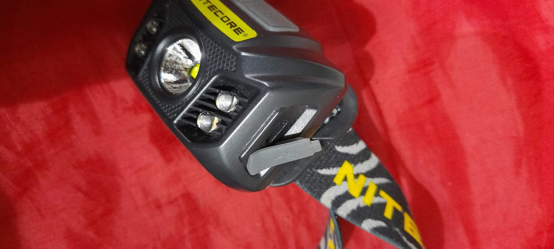 Nitecore NU30 500 Lumen LED Rechargeable Headlamp with White and Red Beams customer photo 1