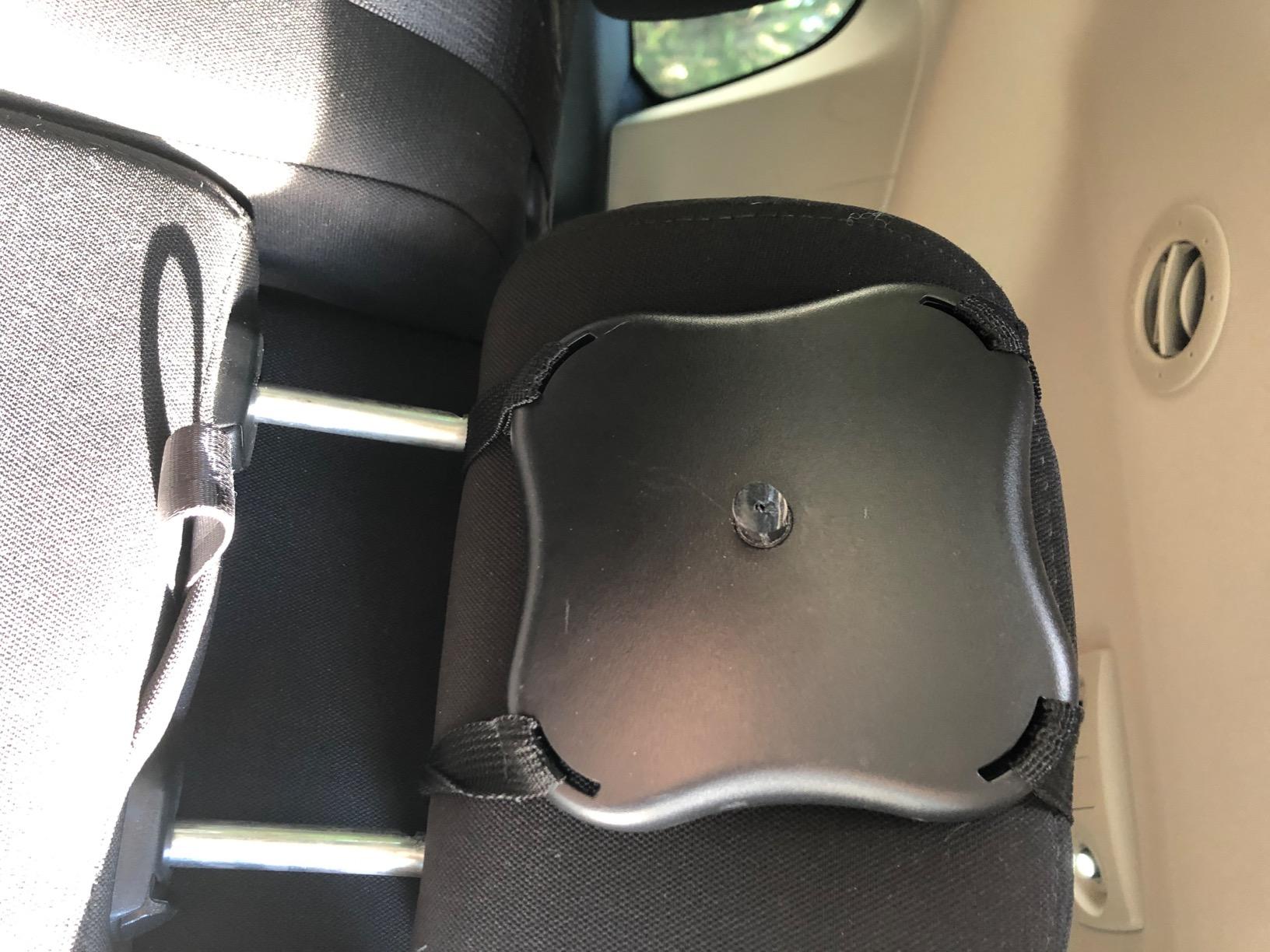 Leo&Ella Extra Large Car Mirror for Baby in Rear Facing Car Seat, Wide Crystal Clear View, 360° Adjustable Mount, Crash Tested and 100% Shatterproof, Fully Assembled customer photo 1