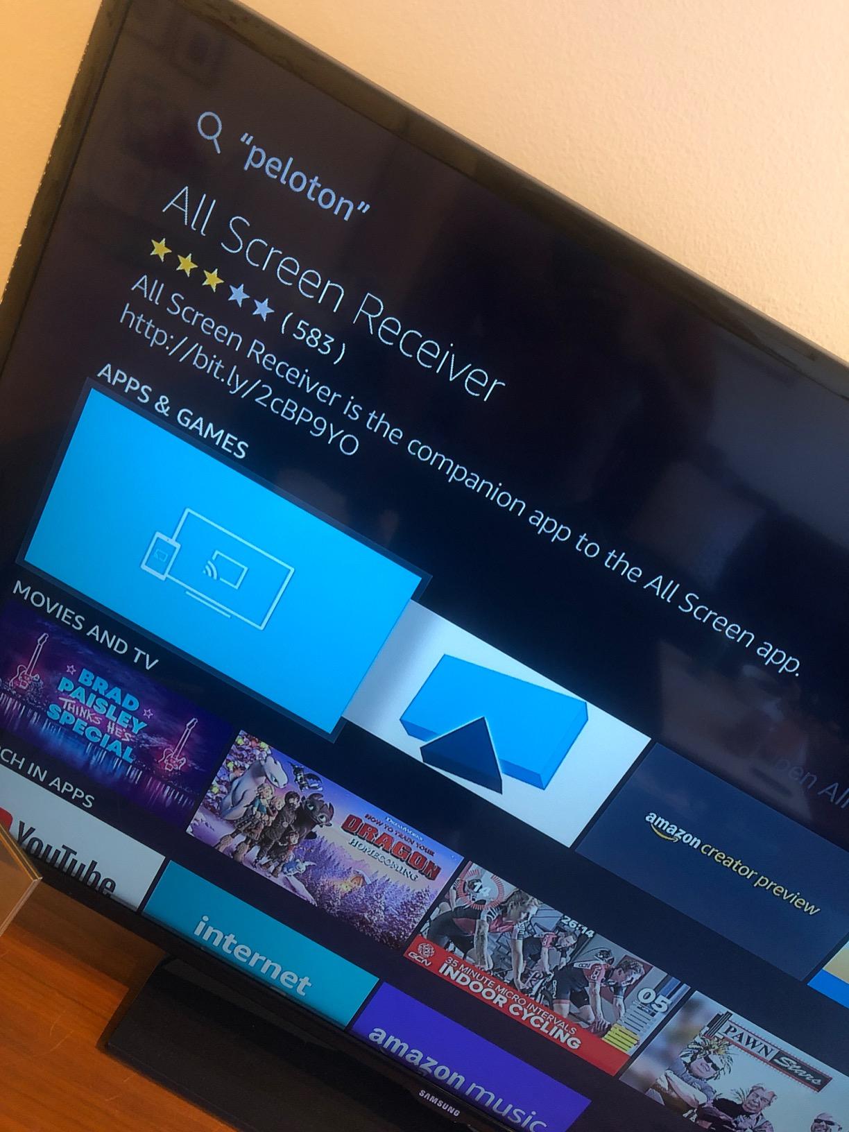 Peloton - App on Amazon Appstore customer photo 2