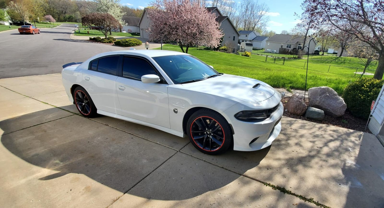 Custom Fender Emblem Badges for Scat Pack (Matte Black) for Dodge Challenger and Charger - Mopar Performance Style Replacement Badge Pair customer photo 1
