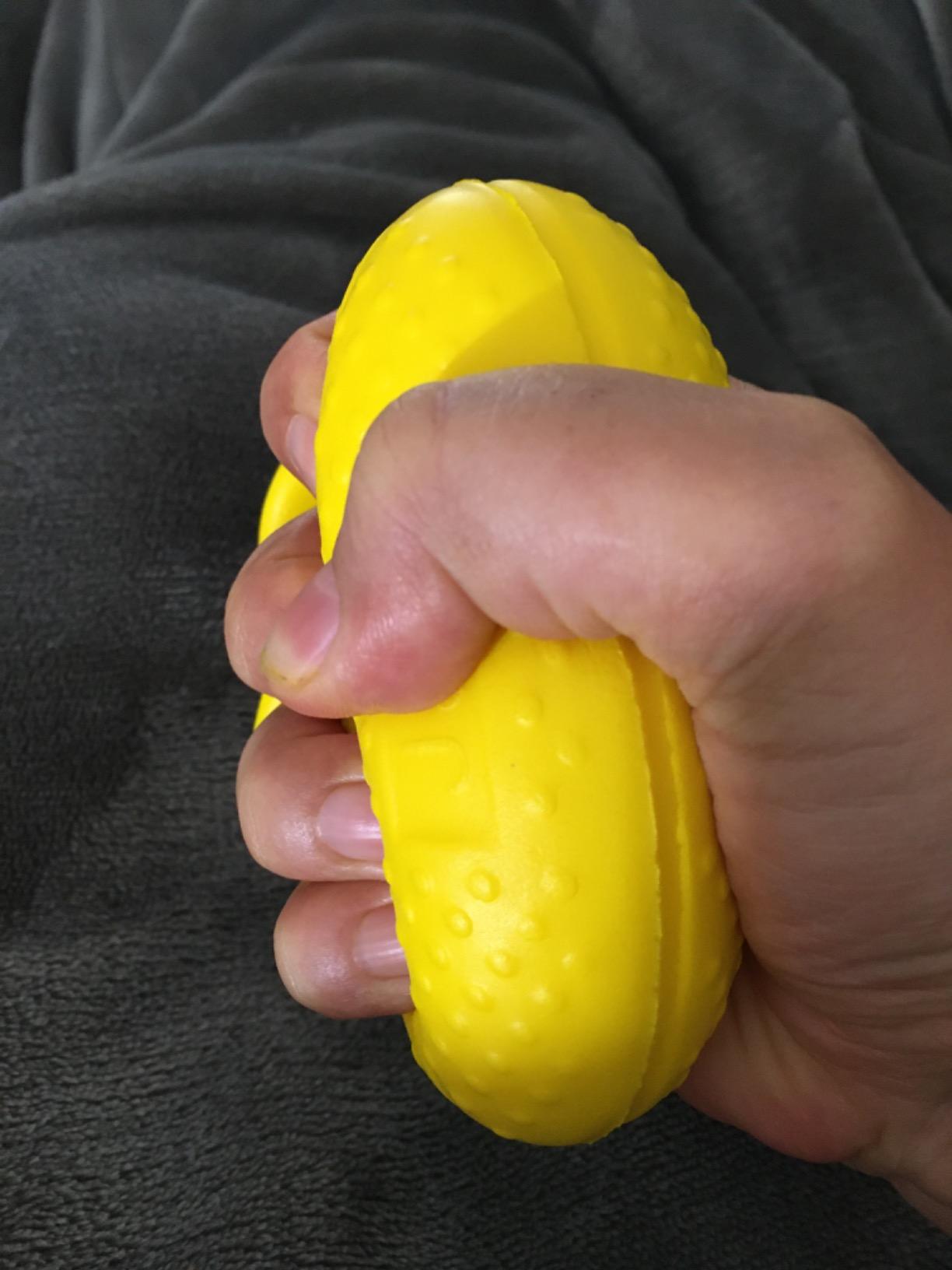 Fanwer Finger Exerciser Hand Squeeze Ball, Hand Grip Strength Trainer Build Hand, Finger and Wrist Strength, Finger Extension Exerciser for Rehab, Arthritis, Carpal Tunnel customer photo 2