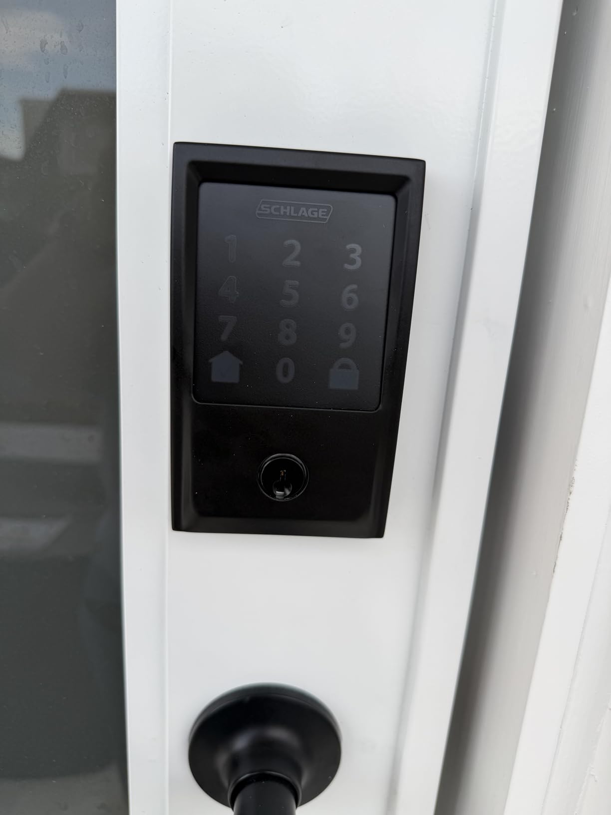 Schlage Encode Smart WiFi Deadbolt Lock with Century Trim, Matte Black customer photo 1
