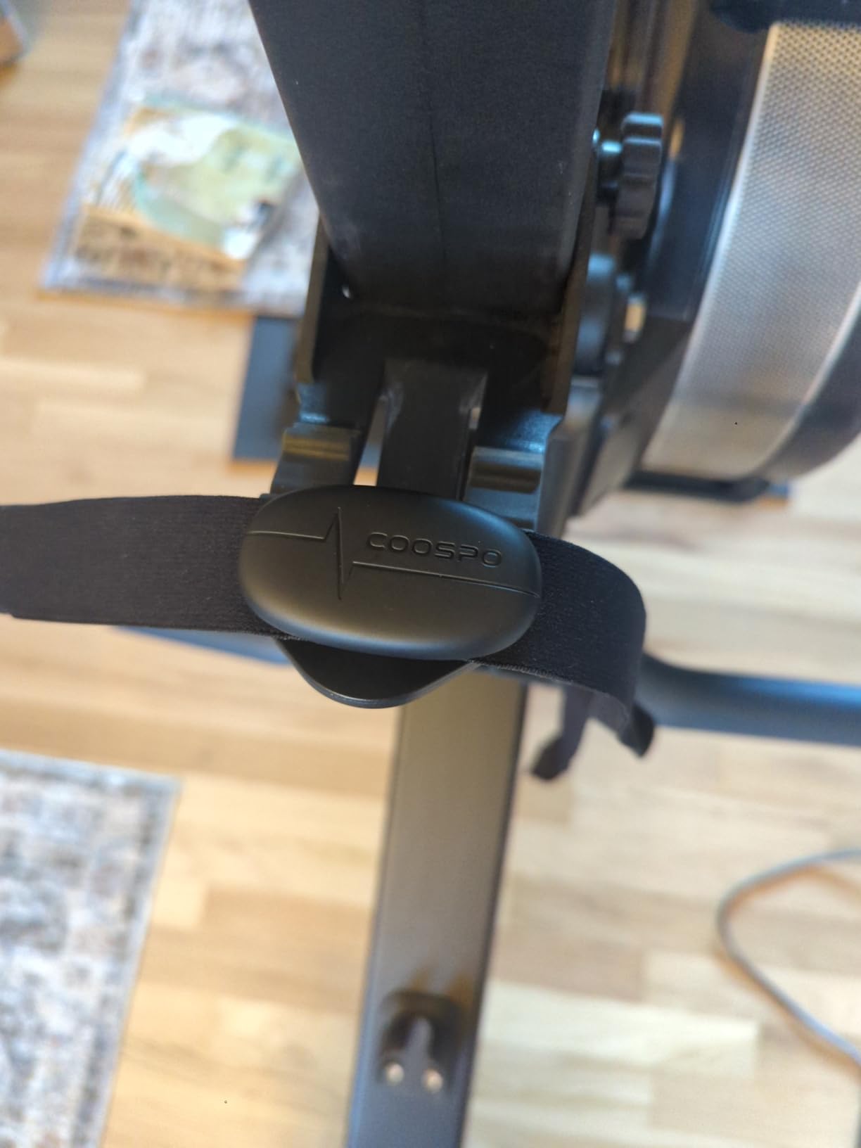COOSPO Heart Rate Monitor Chest Strap, Bluetooth ANT+ Heart Rate Monitor Chest Sensor with 400H Battery, HRM Works with Strava/Wahoo Fitness/Polar Beat/Peloton/DDP Yoga App customer photo 1