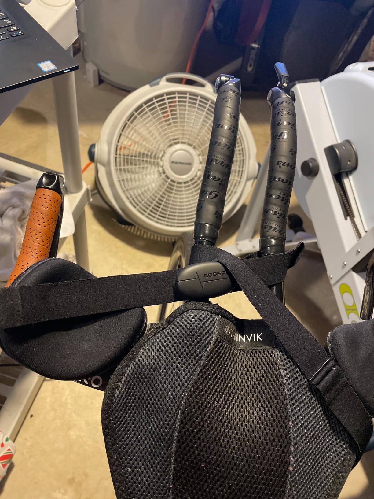 COOSPO Heart Rate Monitor Chest Strap, Bluetooth ANT+ Heart Rate Monitor Chest Sensor with 400H Battery, HRM Works with Strava/Wahoo Fitness/Polar Beat/Peloton/DDP Yoga App customer photo 2
