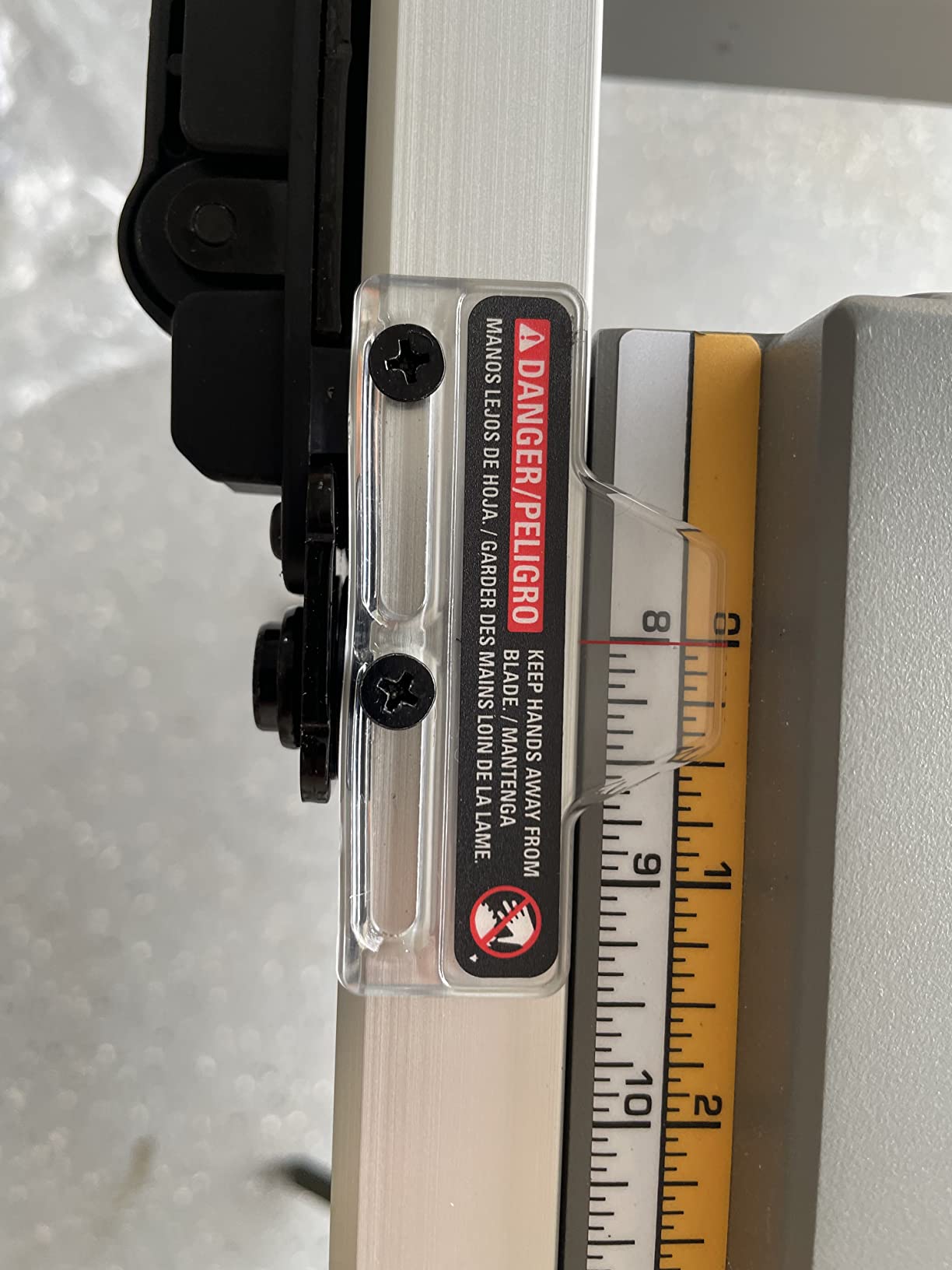 DEWALT Table Saw, 10 Inch, 15 Amp, 32 ½-Inch Rip Capacity, Dust Collector, Scissor Stand (DWE7491X) customer photo 1