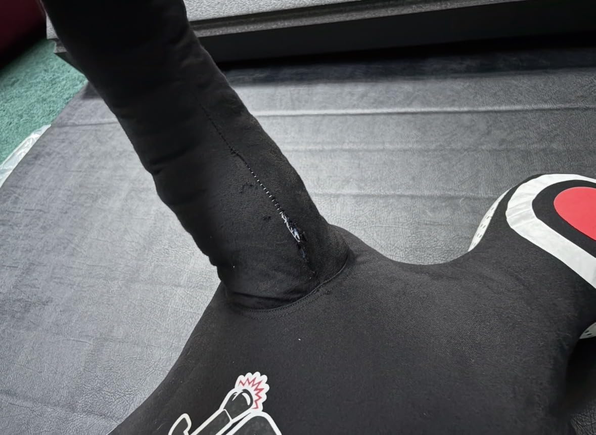 Grappling Dummy MMA Jiu Jitsu – Grappling Wrestling Dummy – Made from Durable Canvas Fabrics – MMA Dummy for Multiple Drills UNFILLED customer photo 1