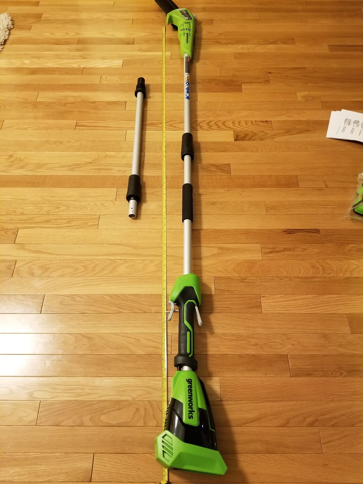 Greenworks 40V 8-Inch Cordless Polesaw, 2.0Ah Battery and Charger Included PS40B210 customer photo 2