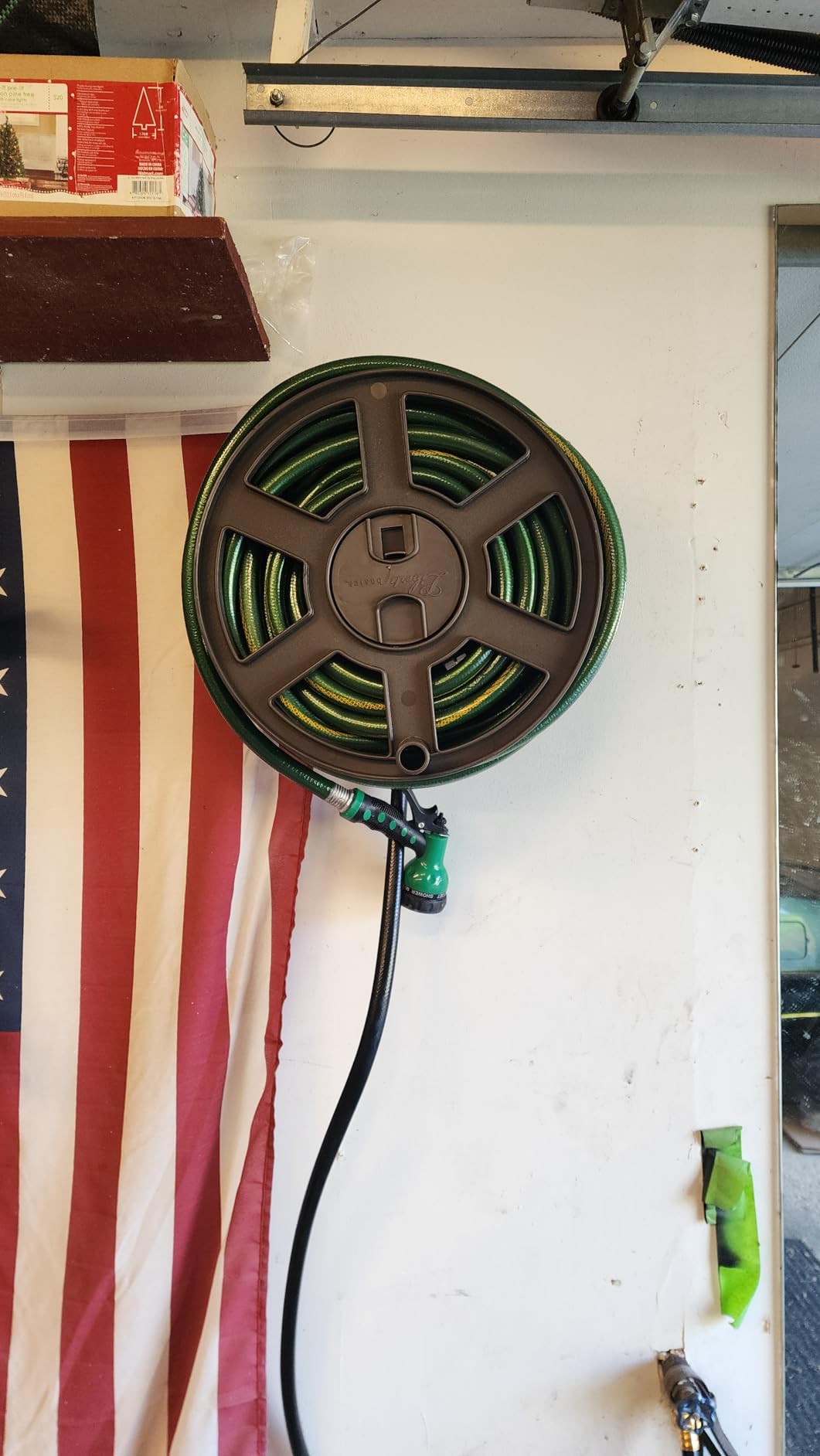 Liberty Basics 510 Wall Mount Hose Reel, Bronze customer photo 1