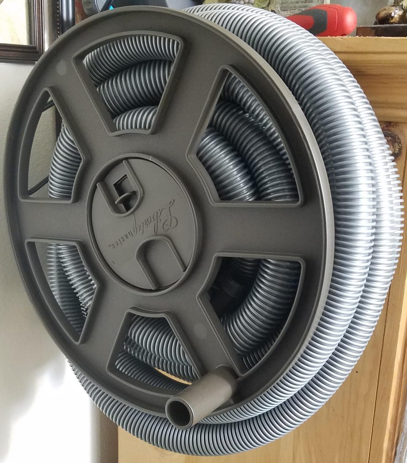 Liberty Basics 510 Wall Mount Hose Reel, Bronze customer photo 2