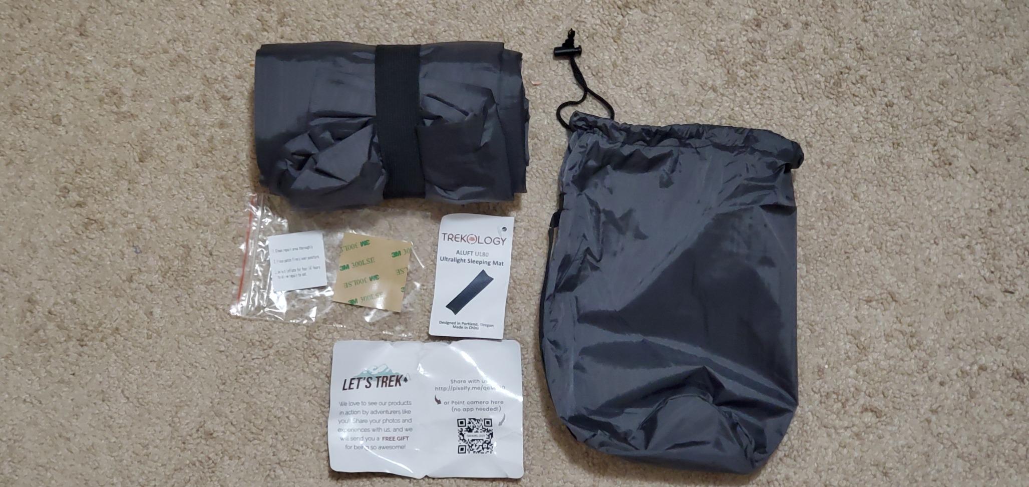TREKOLOGY Ultralight Backpacking Sleeping Pad, Inflatable Camping Mat customer photo 2