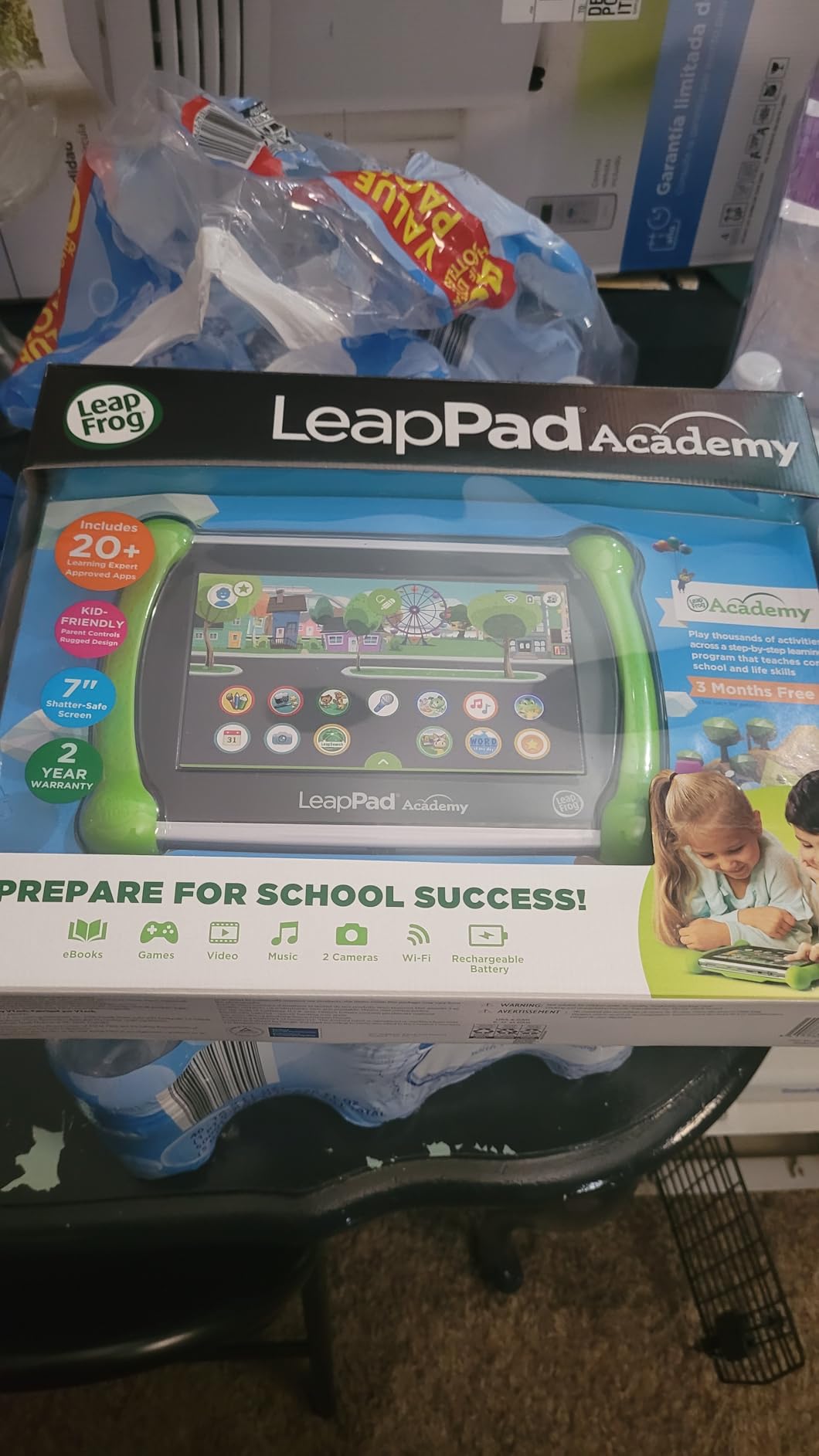 LeapFrog LeapPad Academy Kids’ Learning Tablet, Green customer photo 2