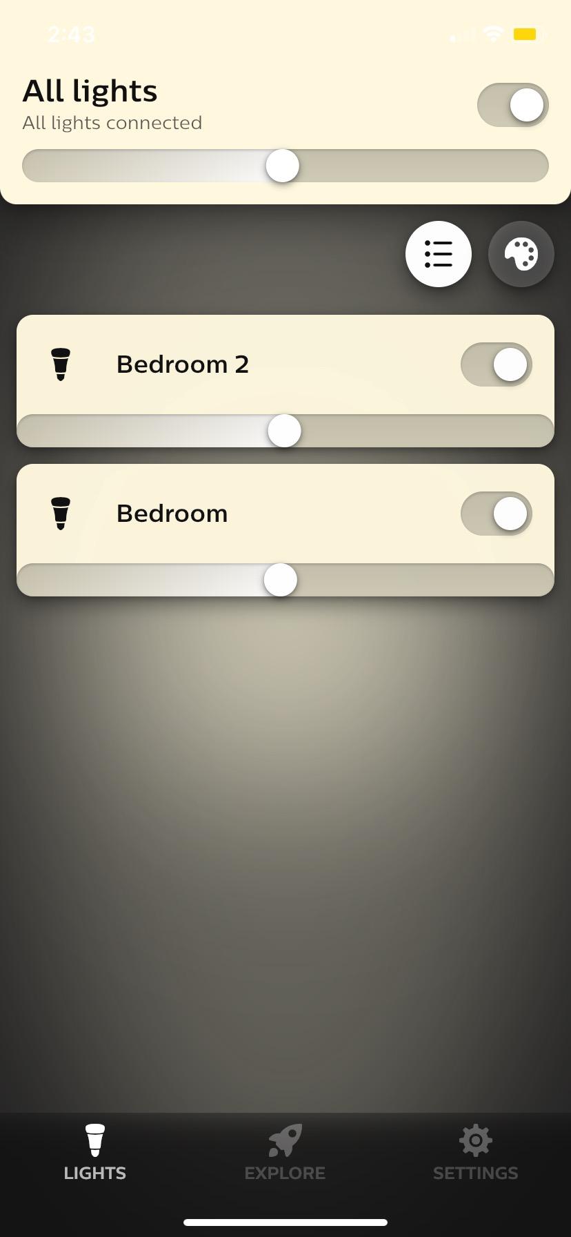 Philips Hue Smart 60W A19 LED Bulb - Soft Warm White Light - 2 Pack - 800LM - E26 - Indoor - Control with Hue App - Works with Alexa, Google Assistant and Apple Homekit customer photo 2