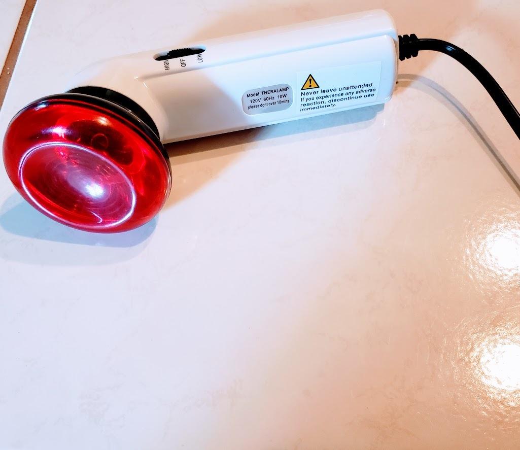 Red Light Therapy Infrared Heating Wand by Theralamp – Handheld Heat Lamp Includes Replacement Bulb customer photo 1