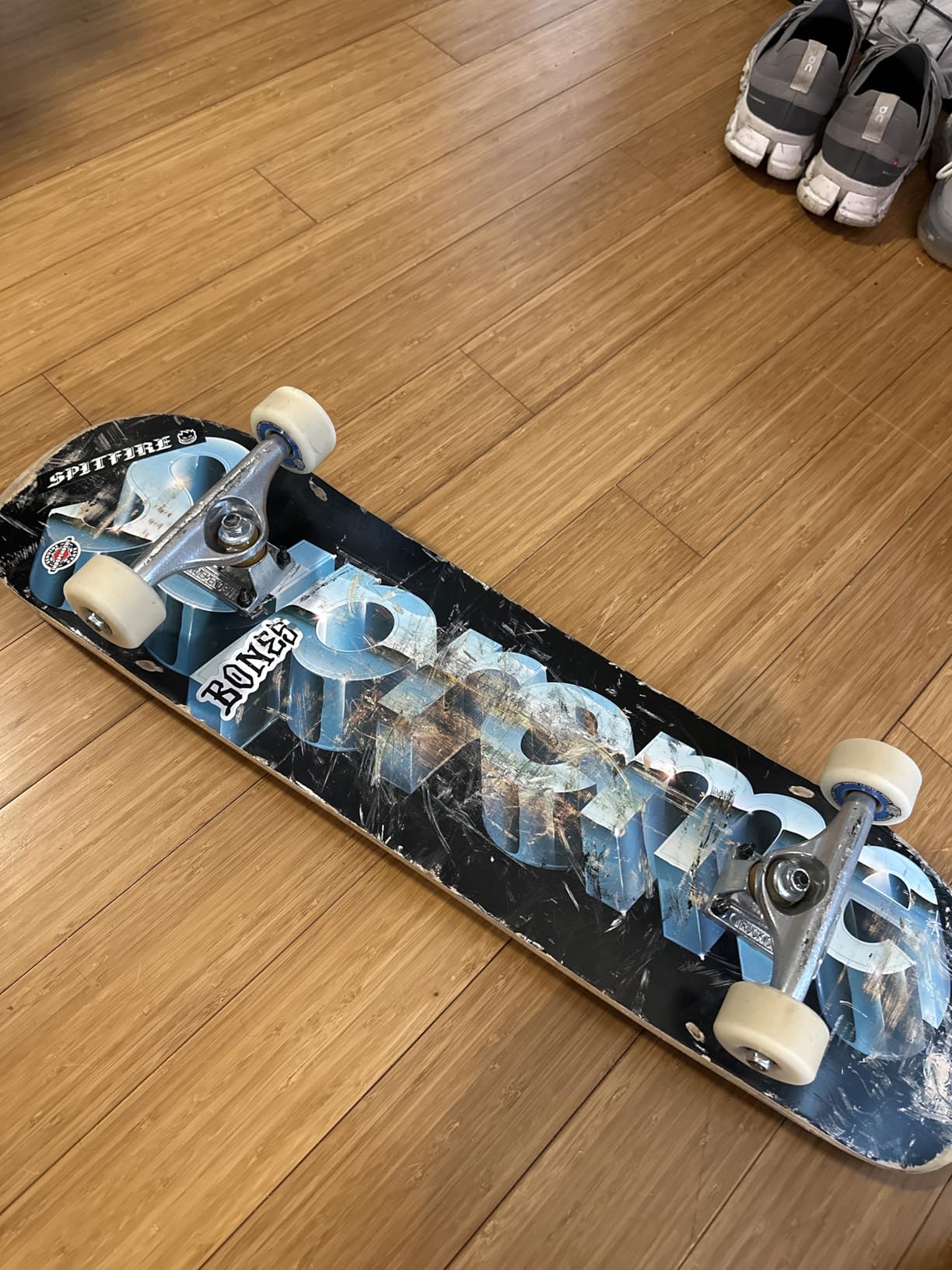 Spitfire F4 99 Tablets Wheels NAT/BLU 52mm customer photo 1