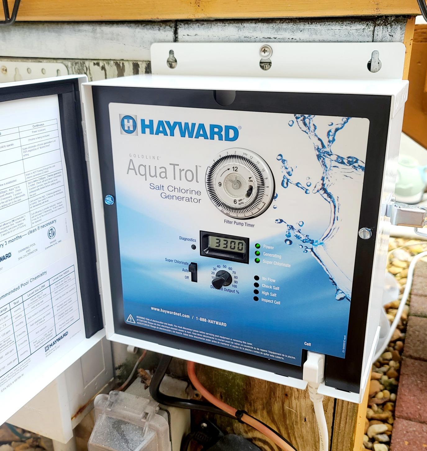 Hayward AquaTrol Salt Chlorine Generator for Above Ground Pools 18K Gallons customer photo 1