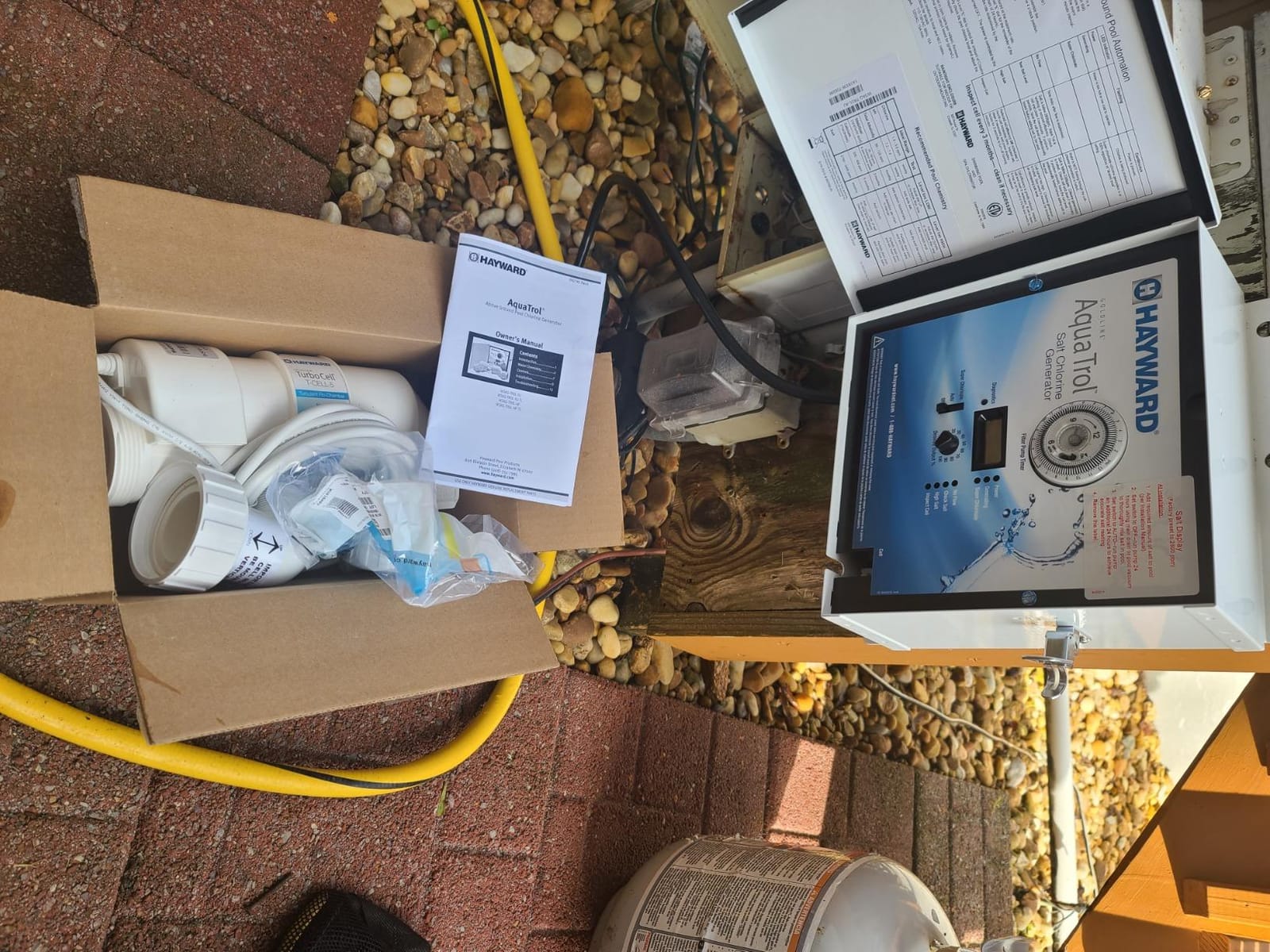 Hayward AquaTrol Salt Chlorine Generator for Above Ground Pools 18K Gallons customer photo 2