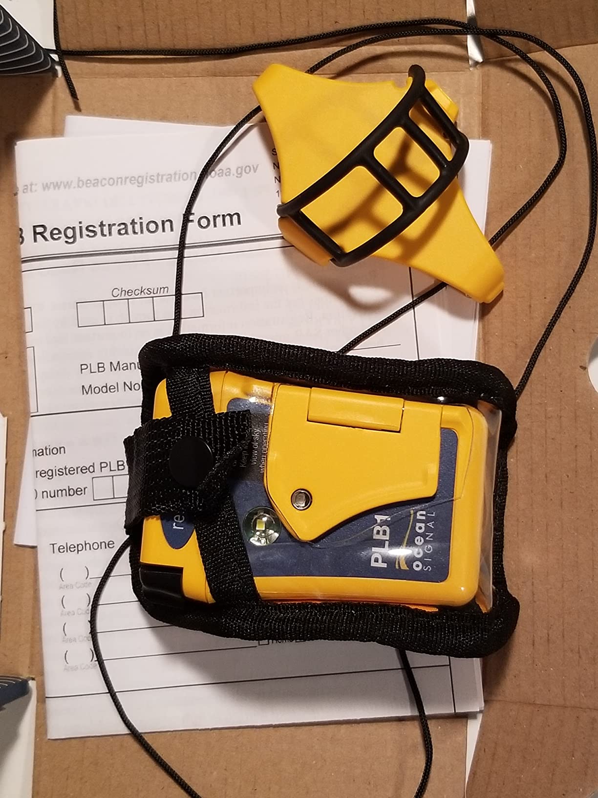 Ocean Signal rescueME PLB1 - Compact Satellite SOS Personal Locator Beacon customer photo 2