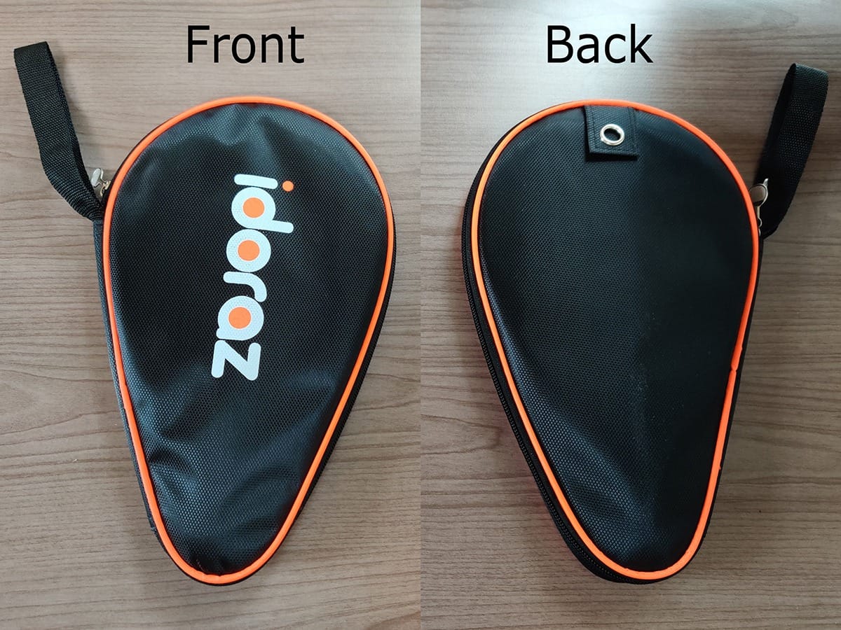 Ping Pong Paddle Case - Best Table Tennis Paddle Cover for Your Racket - Waterproof Material Bag customer photo 1