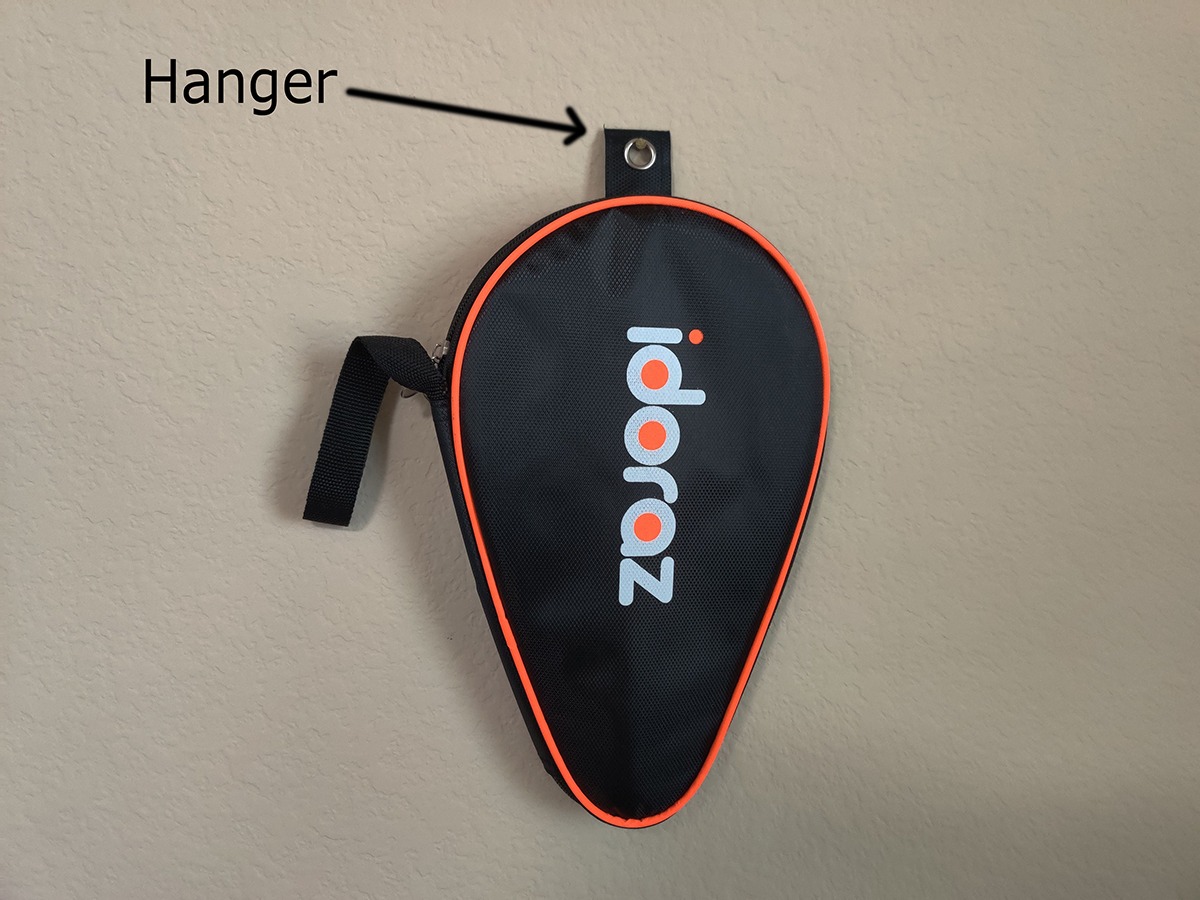 Ping Pong Paddle Case - Best Table Tennis Paddle Cover for Your Racket - Waterproof Material Bag customer photo 2