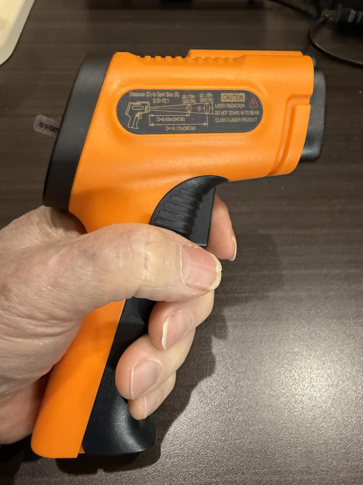 TempPro TempScan Infrared Thermometer Gun for Pizza Oven Griddle HVAC customer photo 1