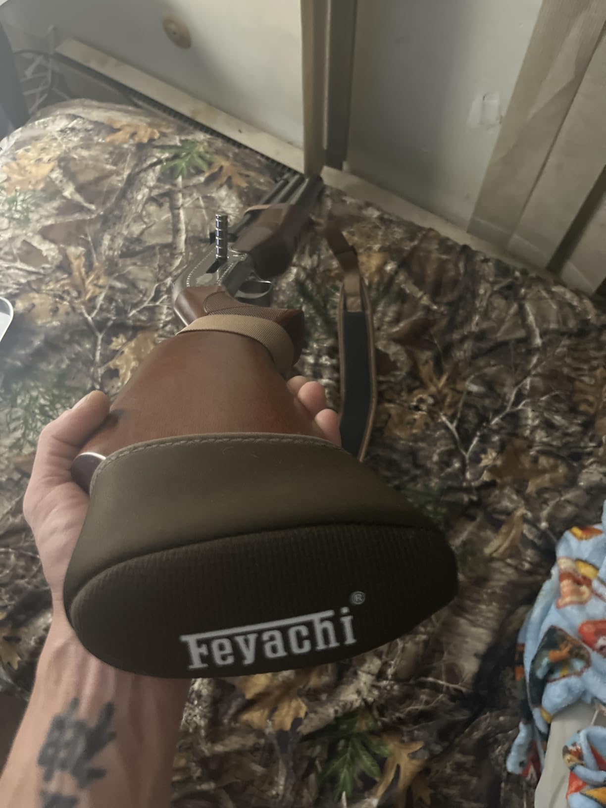 Feyachi Recoil Pad for Shotgun - Slip On Recoil Pads Rifle Buttstock Pad customer photo 2