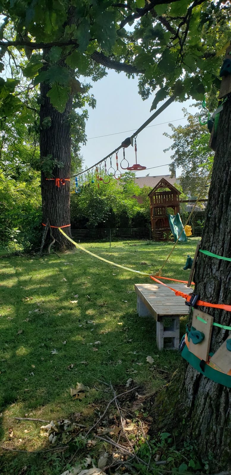 Rainbow Craft Ninja Rings, Trapeze Wheels & Monkey Bars, Obstacle Course customer photo 1