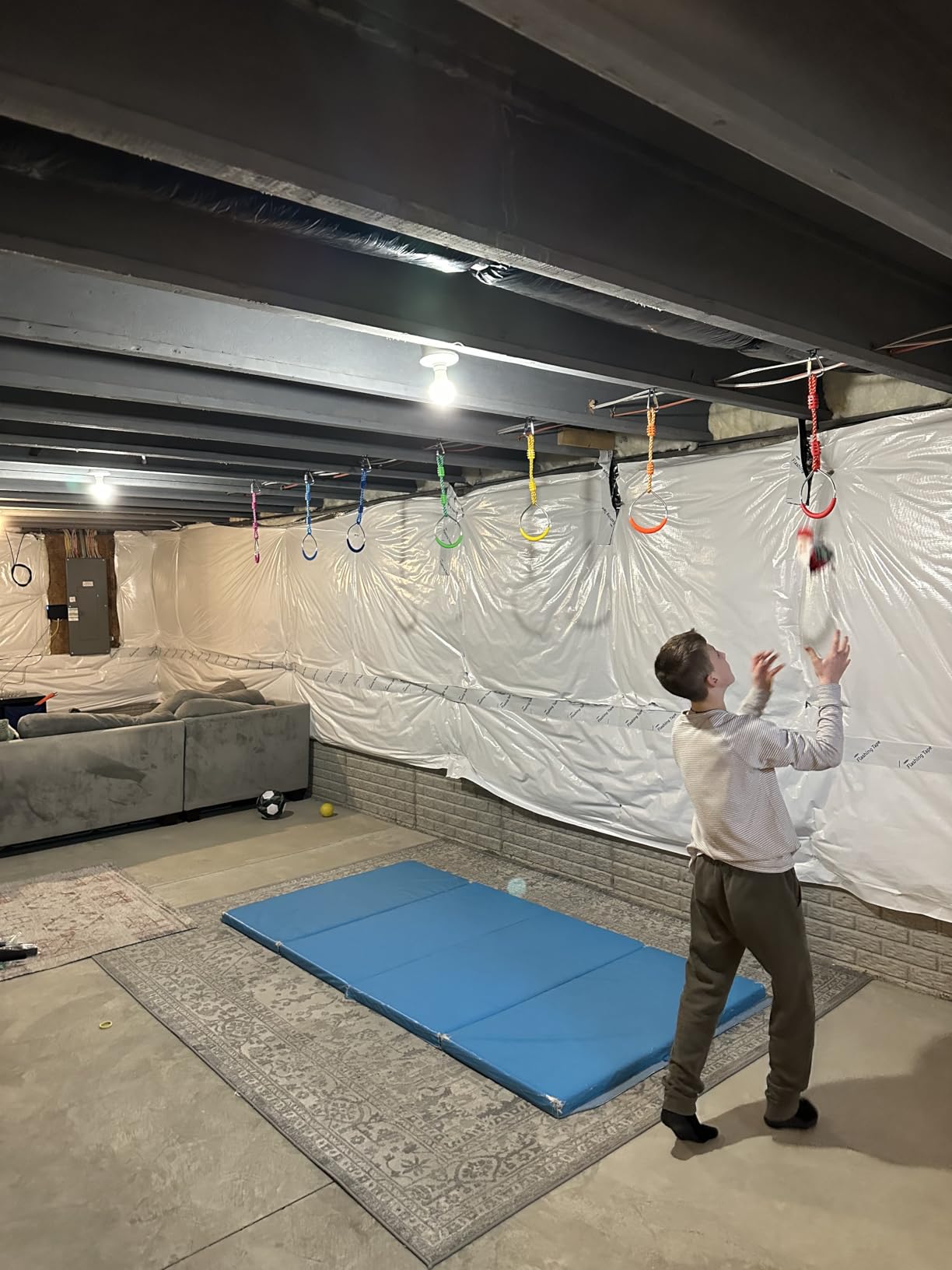 Rainbow Craft Ninja Rings, Trapeze Wheels & Monkey Bars, Obstacle Course customer photo 2
