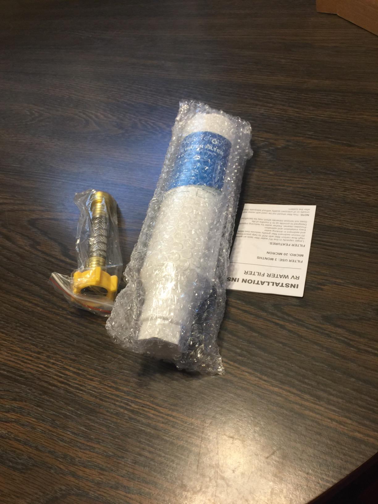 Waterdrop RV Inline Water Filter, Garden Hose and Camper Water Filter customer photo 1