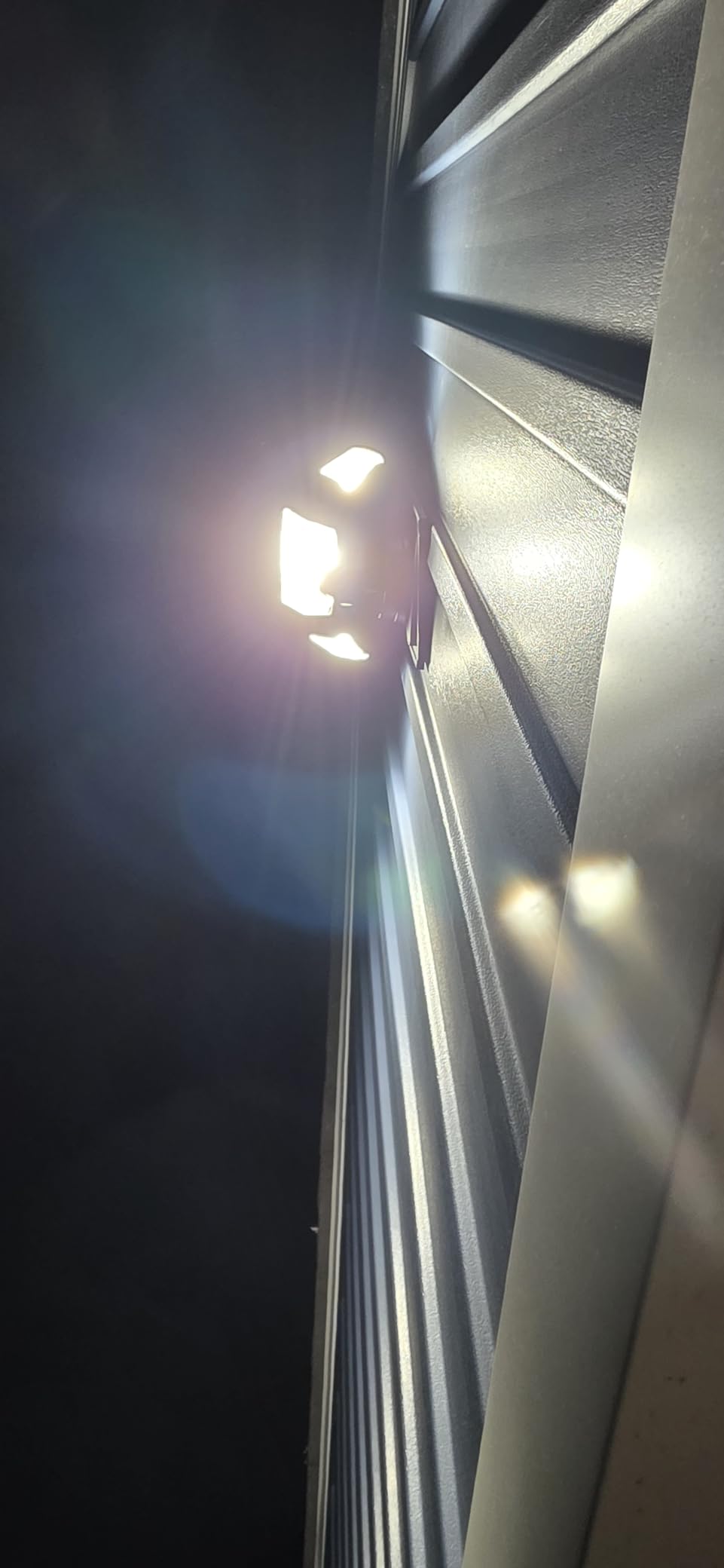 LEPOWER LED Security Light Motion Sensor Outdoor Lights, Easy to Install customer photo 2